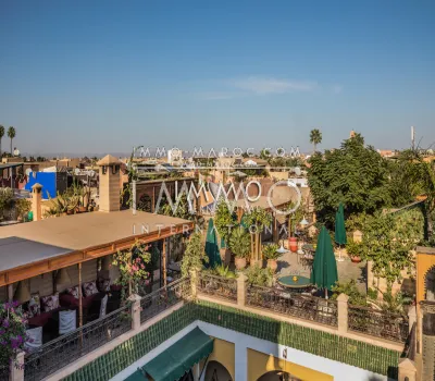 purchase riad Moroccan refined luxurious guest house Marrakech less than 10 minutes from the place Mouassine