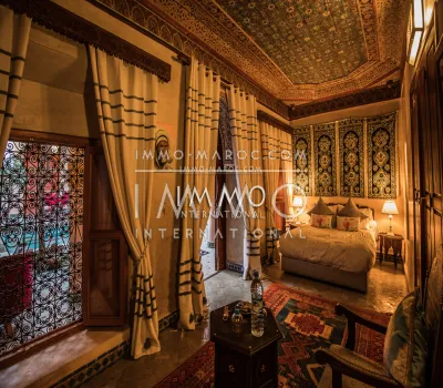 Sale riad Moroccan refined prestige Guest house Marrakech less than 10 minutes from the place Mouassine