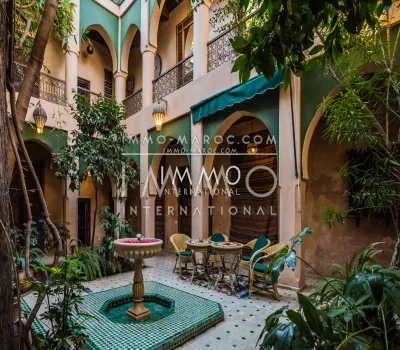 riad Moroccan purified prestige Guest house Marrakech less than 10 minutes from the place Mouassine