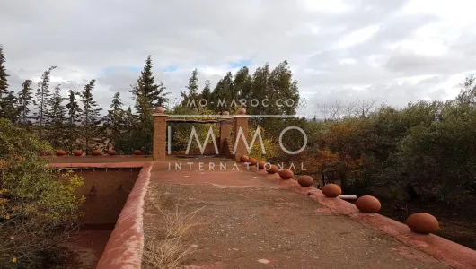 Venta Marrakech exterior del camino de campo Sidi Abdallah Ghiat