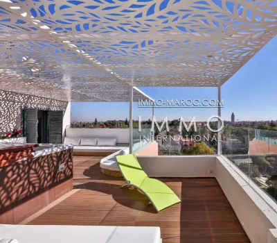 Buy contemporary apartment Marrakech Hivernage