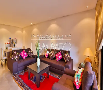 Contemporary apartment rental with swimming pool in winter Marrakech