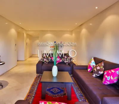 Contemporary apartment rental with swimming pool in winter Marrakech
