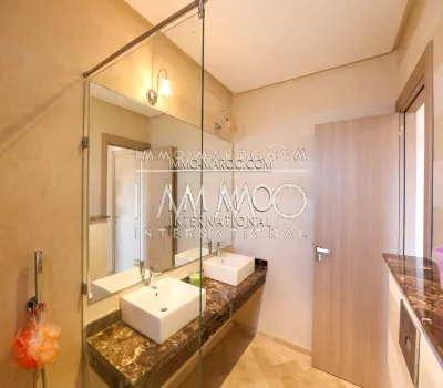 Contemporary apartment rental with swimming pool in winter Marrakech