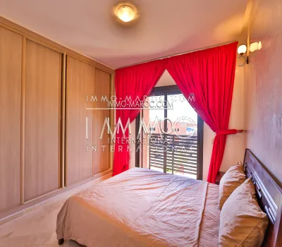 Contemporary apartment rental with swimming pool in winter Marrakech