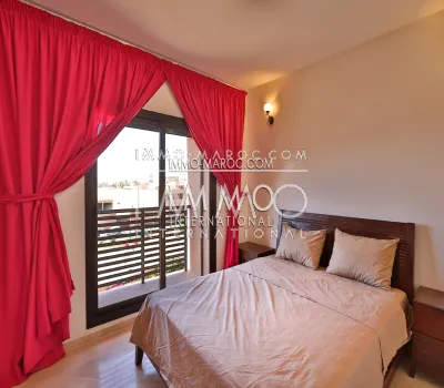 Contemporary apartment rental with swimming pool in winter Marrakech