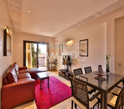 Contemporary apartment rental with swimming pool in winter Marrakech