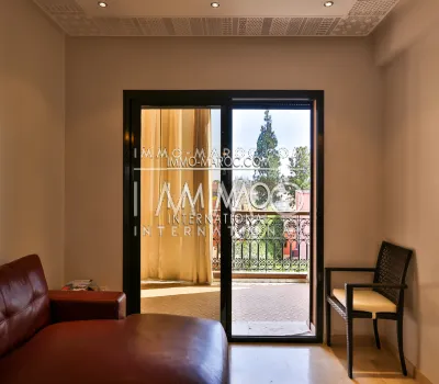 Contemporary apartment rental with swimming pool in winter Marrakech