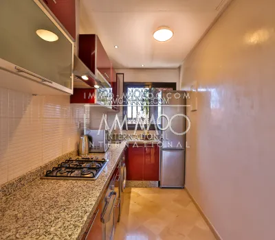 Contemporary apartment rental with swimming pool in winter Marrakech