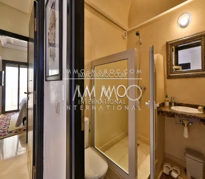 Contemporary apartment rental with swimming pool in winter Marrakech