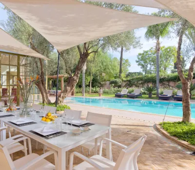 Villa for rent Moroccan refined Marrakech Golfs Amelkis