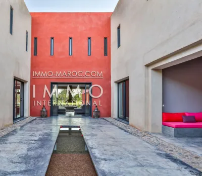 Rental villa Contemporary Marrakech Exterior Road Ourika