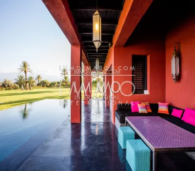 Villa for rent Modern Marrakech Exterior Road Ourika