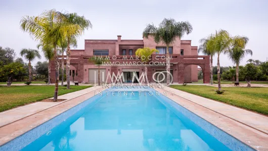 Villa for rent Contemporary Marrakech Palmeraie
