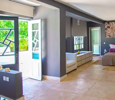 House for rent Contemporary Marrakech Exterior Road Ourika