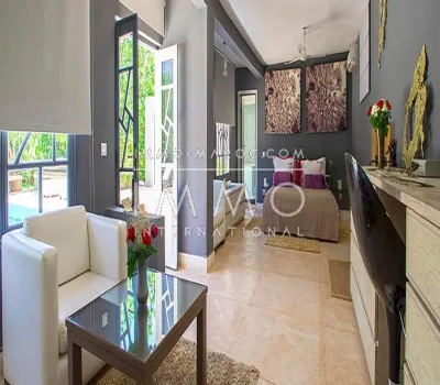 Villa for rent Contemporary Marrakech Exterior Road Ourika