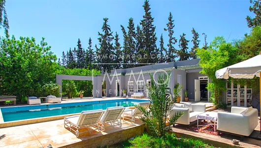 Location maison Contemporain Marrakech Extérieur Route Ourika