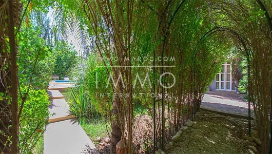 Location maison Contemporain Marrakech Extérieur Route Ourika