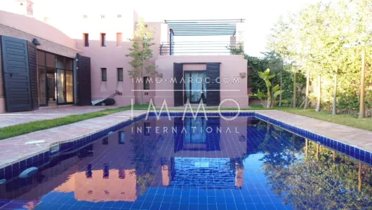 Villa for rent Moroccan refined Marrakech Golfs Amelkis