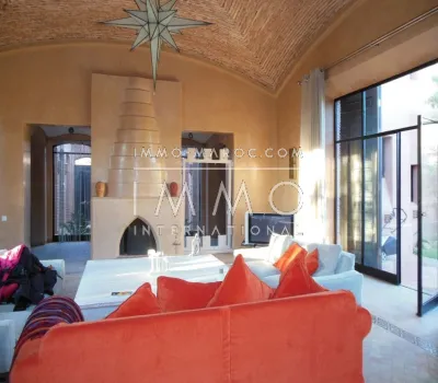 Villa for rent Moroccan refined Marrakech Golfs Amelkis