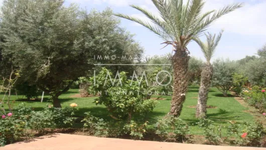 Villa for rent Moroccan purified Marrakech Exterior Road Ourika