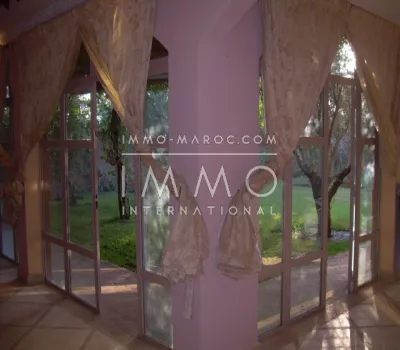 House for rent Moroccan purified Marrakech Exterior Road Ourika