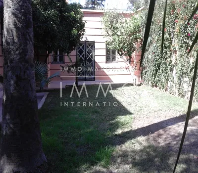 Villa for rent Moroccan purified Marrakech Center ville Semlalia