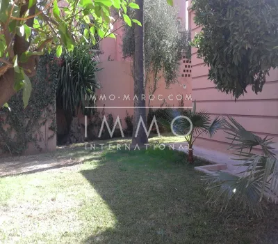 Villa for rent Moroccan purified Marrakech Center ville Semlalia