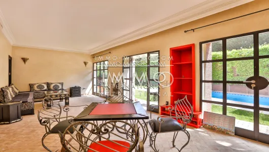Rental house Moroccan clean pool Marrakech Palmeraie Bab Atlas