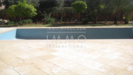 Villa for rent Moroccan refined Marrakech Golfs Amelkis