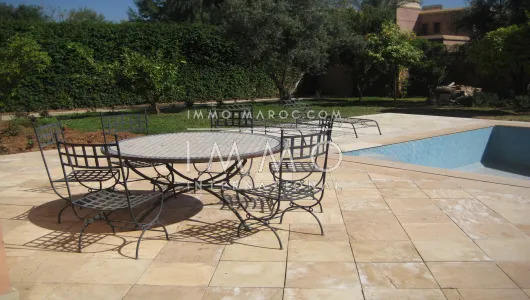Marrakesh house rental Marrakech Golfs Amelkis