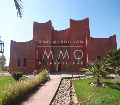 House for rent Moroccan purified Marrakech Exterior Route Fes