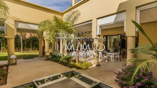 buy house Modern luxury property Marrakech Exterior Route Ouarzazate