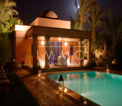 Villa for sale prestige for sale Guest house Marrakech Center ville Targa