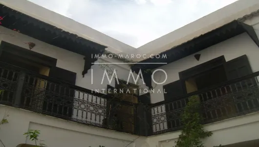 Riad for sale Marrakech less than 10 minutes from the place Riad Laarous