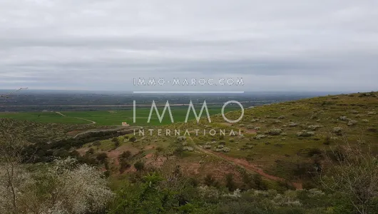 Sale site Ground villa Marrakech Exterior Route Ourika