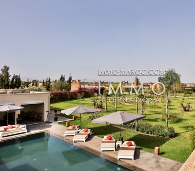 villa sale Modern Marrakech Exterior Road Ourika