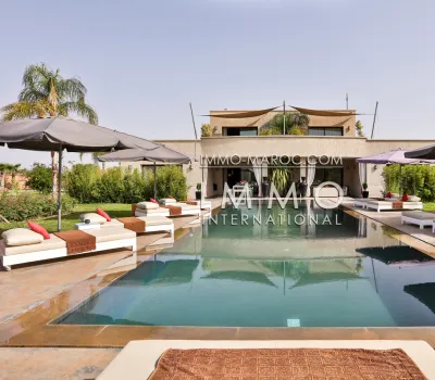 Buy villa Contemporary Marrakech Exterior Road Ourika