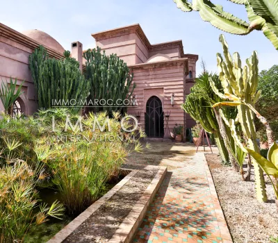 Villa for sale Moroccan purified luxury real estate marrakech Marrakech Exterior Route Fes