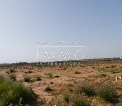Land for sale Land villa Marrakech Golfs Amelkis