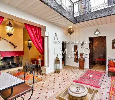 Riad for sale Moroccan clean Marrakech less than 10 minutes from Kasbah Square