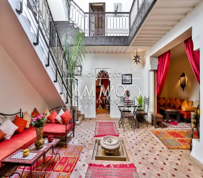 Riad for sale Moroccan clean Marrakech less than 10 minutes from Kasbah Square