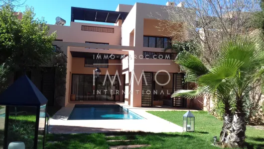 Sale contemporary house Marrakech Golfs Al Maaden