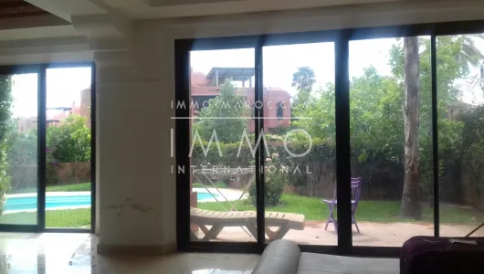 Sale contemporary house Marrakech Palmeraie Circuit Palmeraie