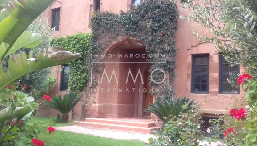 villa for sale Modern Marrakech Palmeraie Circuit Palmeraie