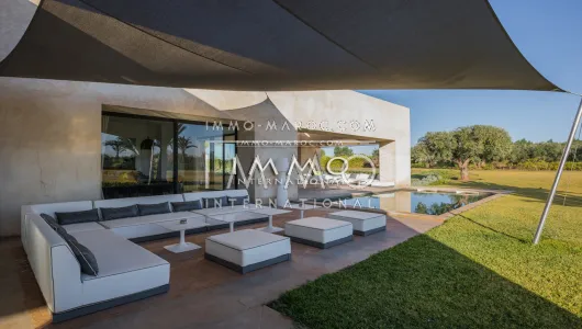 villa sale Modern luxury property Marrakech Exterior Route Ouarzazate