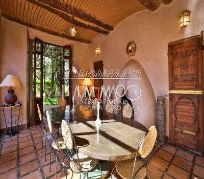 Villa for sale Moroccan purified luxury real estate agency marrakech Marrakech Palmeraie