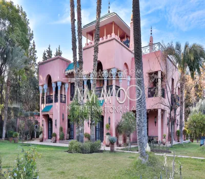 Villa for sale Morocco luxury Marrakech Palmeraie Palmariva - Dar tounsi
