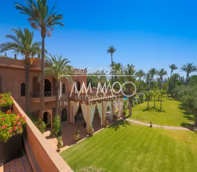 Villa for sale Moroccan upscale Marrakech Palmeraie