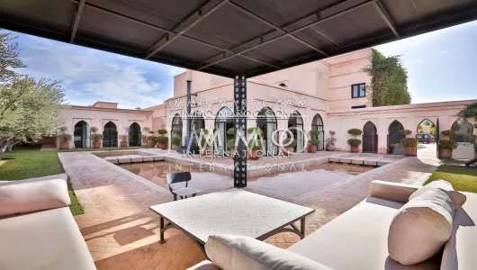 Sale house Moroccan refined prestige for sale Marrakech Palmeraie